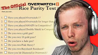 I Took The Rice Purity Test Overwatch 2 Edition