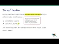 Python and AI - Lesson 1 The say function and optional arguments