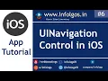 How to Use UINavigation Control in xCode
