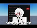 SL admin panel script Roblox script Roblox exploit