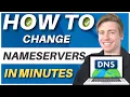 How to Change Nameservers DNS Point Domain to Your Website