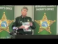 Hernando County sheriff discusses details of inmate death