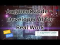 Augment Code - The Best AI Coding Assistant for Real Work Developer Productivity Boost