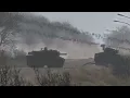 Just happened! The world's proud M1A2 ABRAMS destroys a Russian T-90M tank in Novomykhailivka