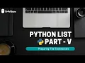 Best Python Tutorial in Hindi List in python Part-5 Tutorial 12-For beginners CodeGuru