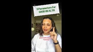 What really is good health?