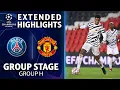 Paris Saint-Germain vs Manchester United Extended Highlights UCL on CBS