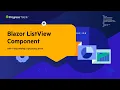 Blazor ListView Component