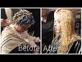 I GOT A CURLY PERM BEFORE AND AFTER