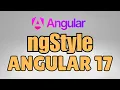 How to use ngStyle in Angular 17