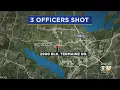 3 Police Officers Shot In Flower Mound By Man Threatening Suicide