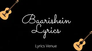 baarishein lyrics love song status video lyrics venue whatsapp status lyrical video