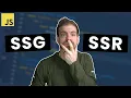 SSG vs SSR Explained in 10 Minutes For Beginners