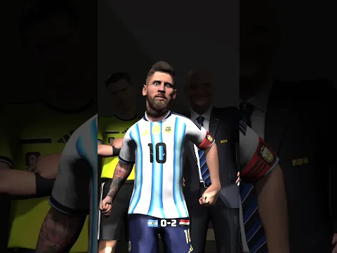 Don't mess with Messi 😎 - Lionel Messi vs. Mohamed Salah #shorts #animation #messi #worldcup