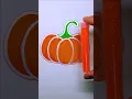 Drawing halloween Pumpkin