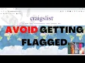 How To NEVER Get Your Ads Flagged On Craigslist