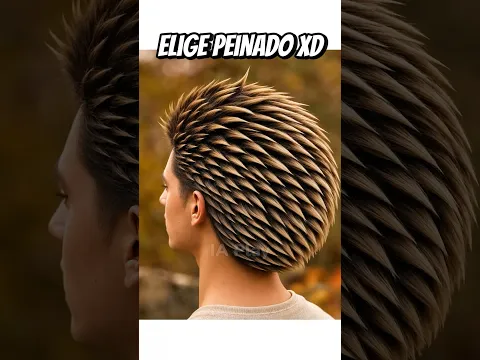 🧑‍🦲 ELIGE tu PEINADO XD 🤣 Comenta TU FAVORITO ⭐️💬