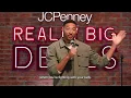 Really Big Deals Thread Count Throw Pillows with Comedian LeClerc Andre