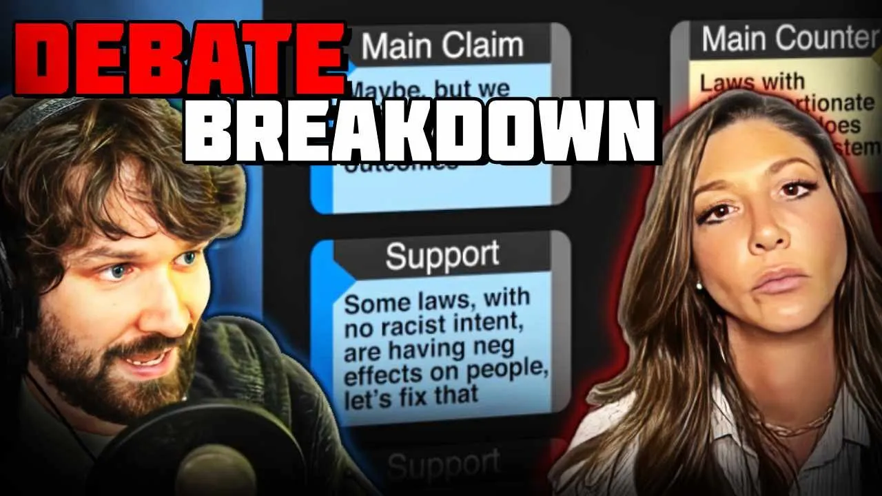 Conservative Debate Triggers Destiny | DEBATE BREAKDOWN