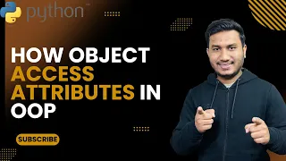How object access attributes in OOP The Complete Python Course Basic to Advance