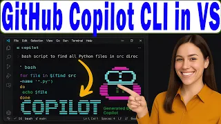 How to INSTALL and Use GitHub Copilot CLI in VS Code Automate Your Workflow Code FASTER