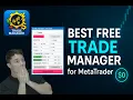 Free Trade Manager for MetaTrader 5 - Full Tutorial with Partial TP Breakeven Close Mode