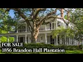 FOR SALE 1856 Brandon Hall Plantation Natchez Mississippi