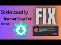 How to fix sideloadly daemon setup fail error Sideloadly Easy Guide