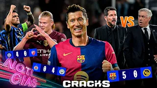 ¡GOLEADAS! Barça, Inter, City y BVB ARRASAN | ROUND 2: ANCELOTTI vs CHOLO | NUEVO DT para el UNITED