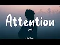 Joji - Attention (Lyrics)