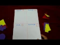 Shape sorting activity for toddlers and preschoolers