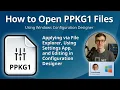 How to Open PPKG1 Files Windows Provisioning Package