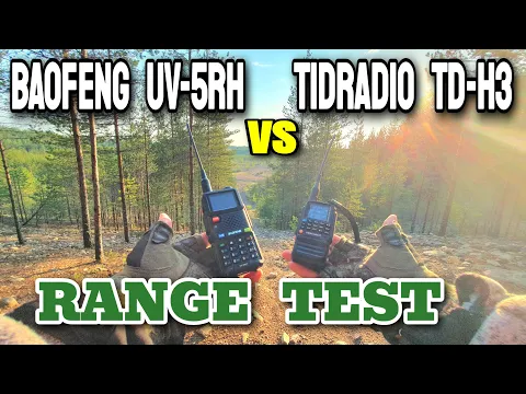 Download MP3 BAOFENG UV-5RH VS TIDRADIO TD-H3 RANGE TEST