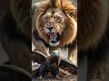 Download Lagu This lion is very angry with the eagle #shorts #shortsfeed