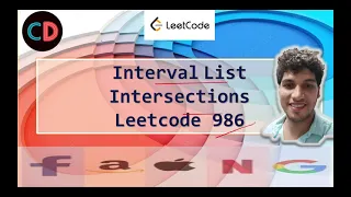 Interval List Intersections Leetcode 986 Live coding session