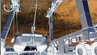 #139 WE GO BLACK and THIRD HAULOUT in TWO Years | Sailing Sisu Leopard 45 Catamaran