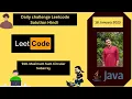 918 Maximum Sum Circular Subarray Leetcode Daily Challenge Live-coding Hindi
