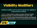 Visibility Modifiers in Java