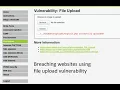 Exploiting File upload vulnerability-Penetration testing