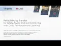 Safe Autonomous Driving with Deep RL CVPR 2026