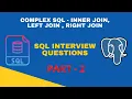 SQL Joins and Filtering Interview Questions 2022 Data Engineers BI Engineers