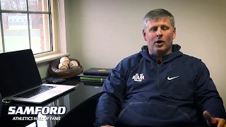 SAMFORD ATHLETICS HALL OF FAME CASEY DUNN ON MIKEY MARSECO