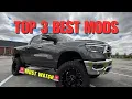 Top 3 BEST MODS For Ram 1500 - MUST WATCH
