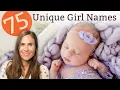 75 UNIQUE BABY GIRL NAMES FOR 2021 - Names Meanings