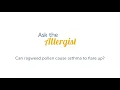 Ragweed Pollen and Asthma with Jacqueline Eghrari-Sabet MD