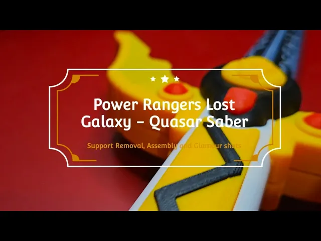 Power Rangers Lost Galaxy - Quasar Saber video thumbnail