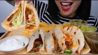 TACO PLATTER (ASMR EATING SOUNDS) NO TALKING | SAS-ASMR