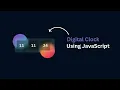 Create Digital Clock using JavaScript JavaScript Clock