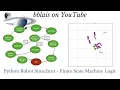 Python Robot Simulator - Finite State Machine Logic