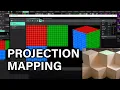 Projection Mapping Tutorial Resolume VJ Loops Box Mapping V1